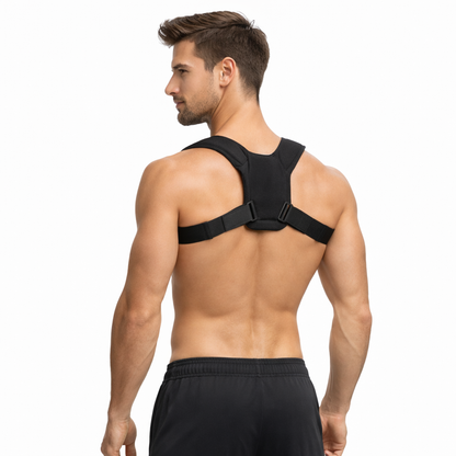 Posture Support Brace– Adjustable Upper Back & Shoulder Support